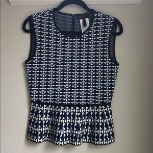BCBGMaxazria Peplum Top